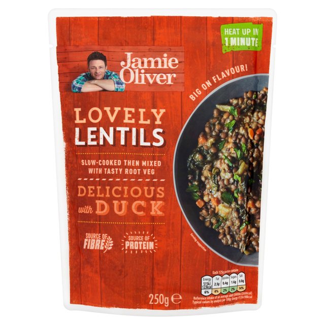 Lovely Lentils Jamie Oliver Ready to Eat