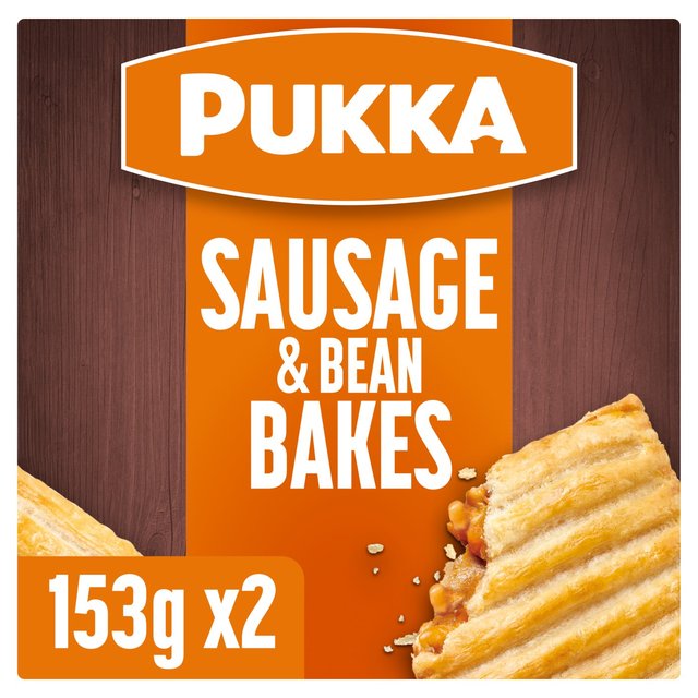 Pukka 2 Sausage & Bean Bakes 306g