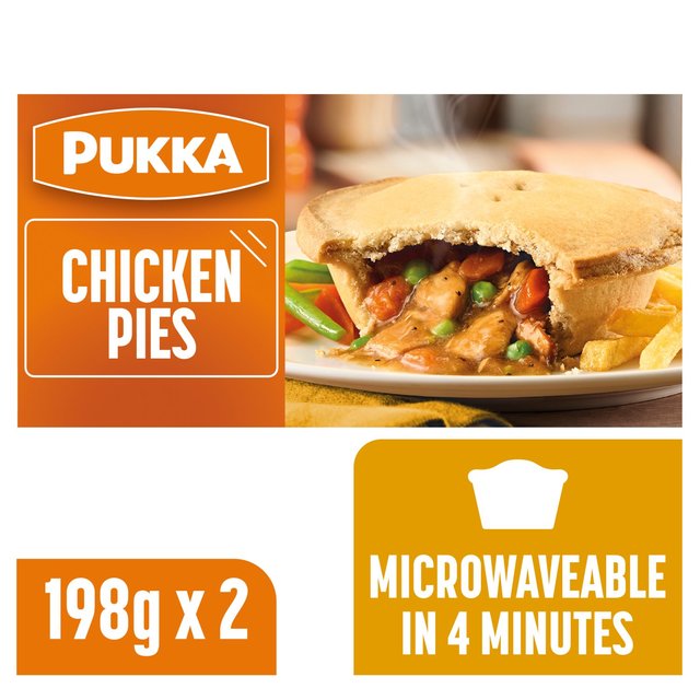 Pukka 2 Chicken Pies 388g