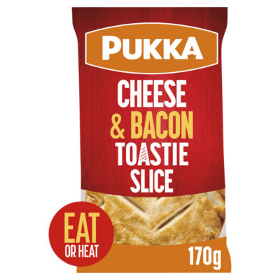 Pukka Cheese & Bacon Toastie Slice  170g