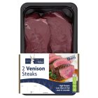 Holme Farmed Venison Steaks x2 240g