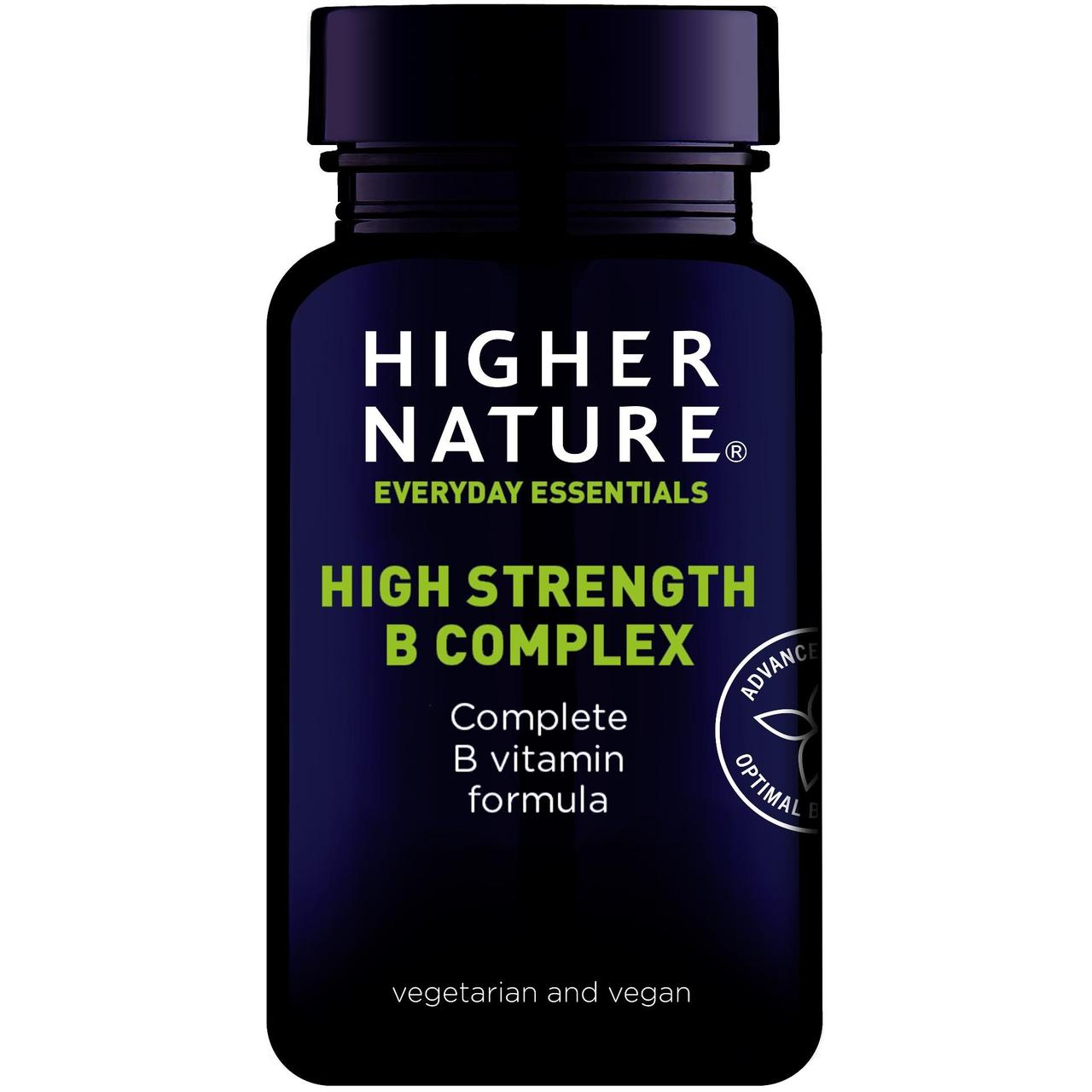 Higher Nature Everyday Essentials High Strength B Complex Vitamin Capsules 