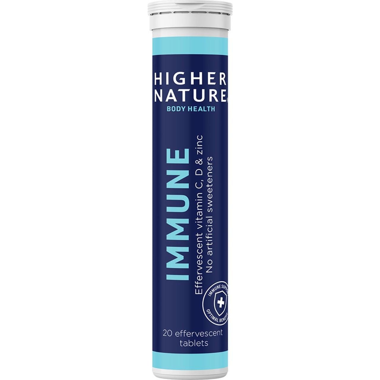 Higher Nature Immune Effervescent 20 per pack