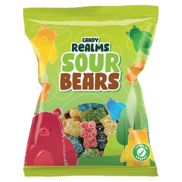 Candy Realms Sour Bears 190g