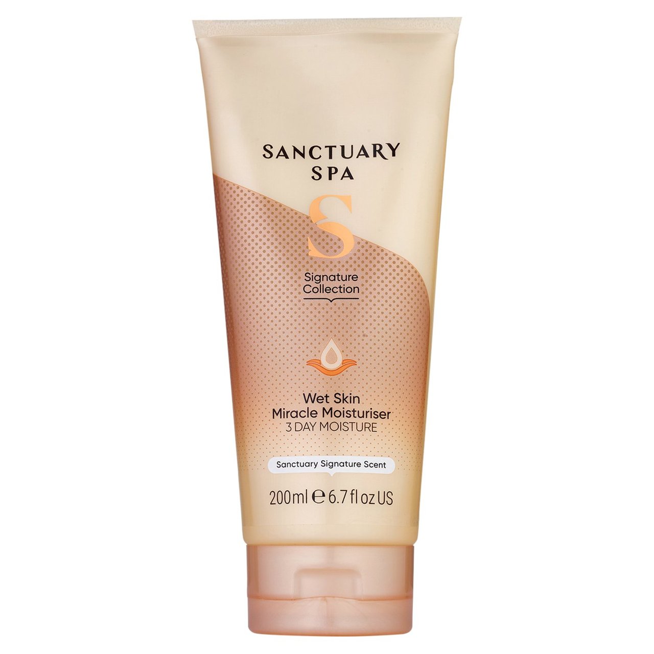 Sanctuary Spa Signature Collection Wet Skin Moisturiser Hellosupermarket 