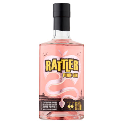 Healeys Rattler Cornish Pink Gin