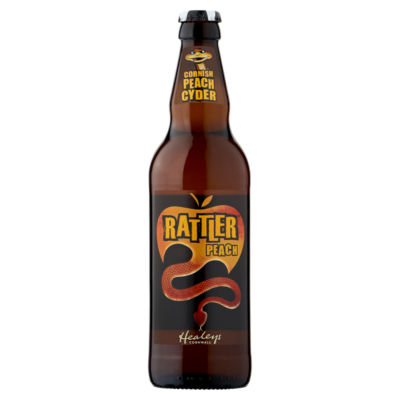 Healeys Cornwall Cornish Rattler Peach Cyder 500ml