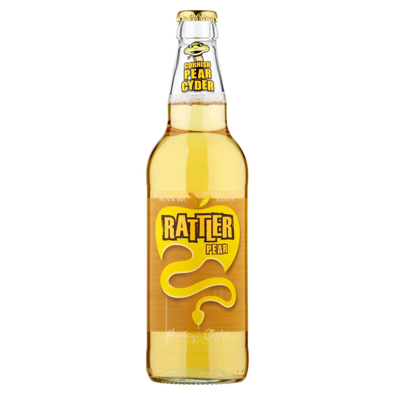 Healeys Cornwall Cornish Rattler Pear Cyder 500ml