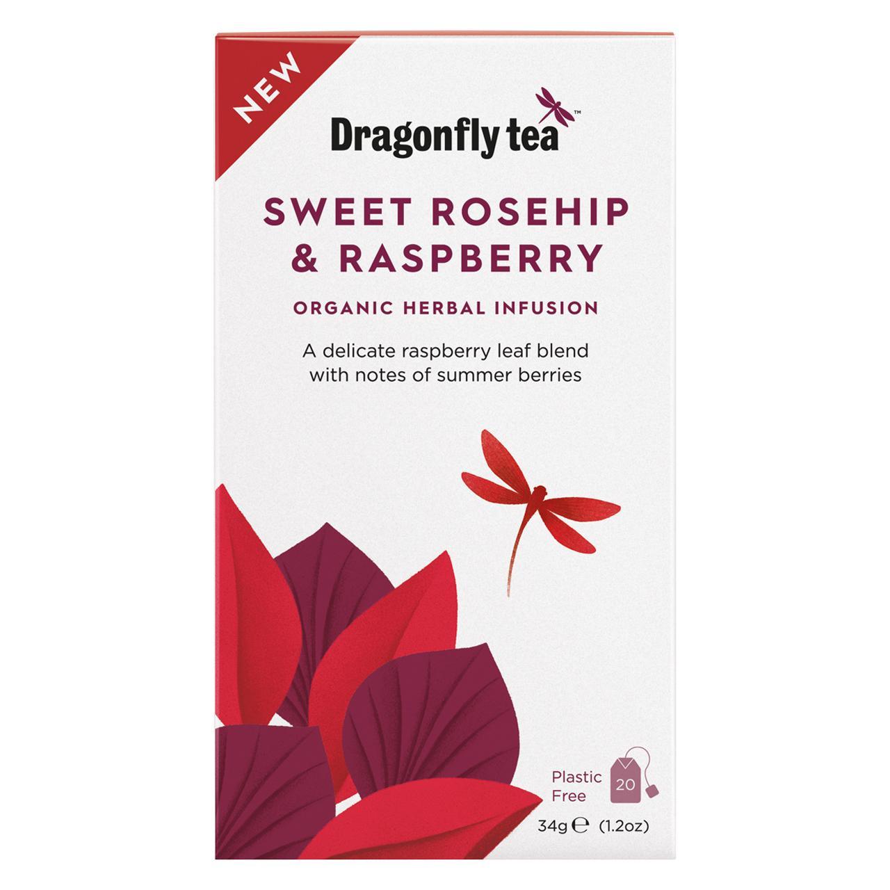 Dragonfly Organic Sweet Rosehip & Raspberry