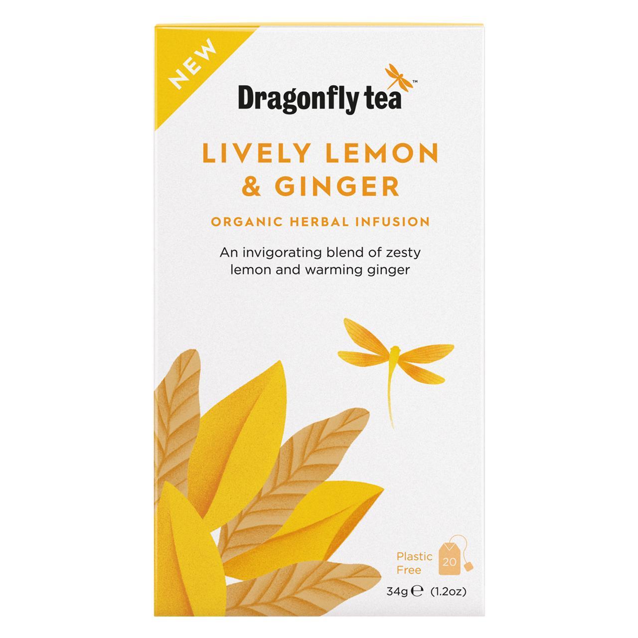 Dragonfly Organic Lively Lemon & Ginger