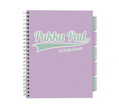 Pukka Pads Sherbet A4 Project Book  (Styles May Vary)