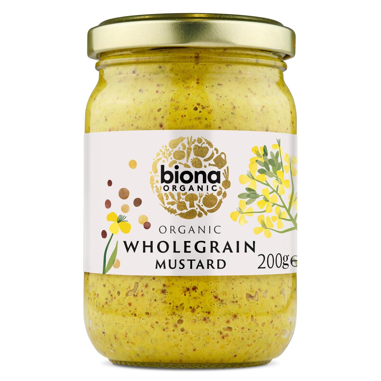 Biona Organic Wholegrain Mustard