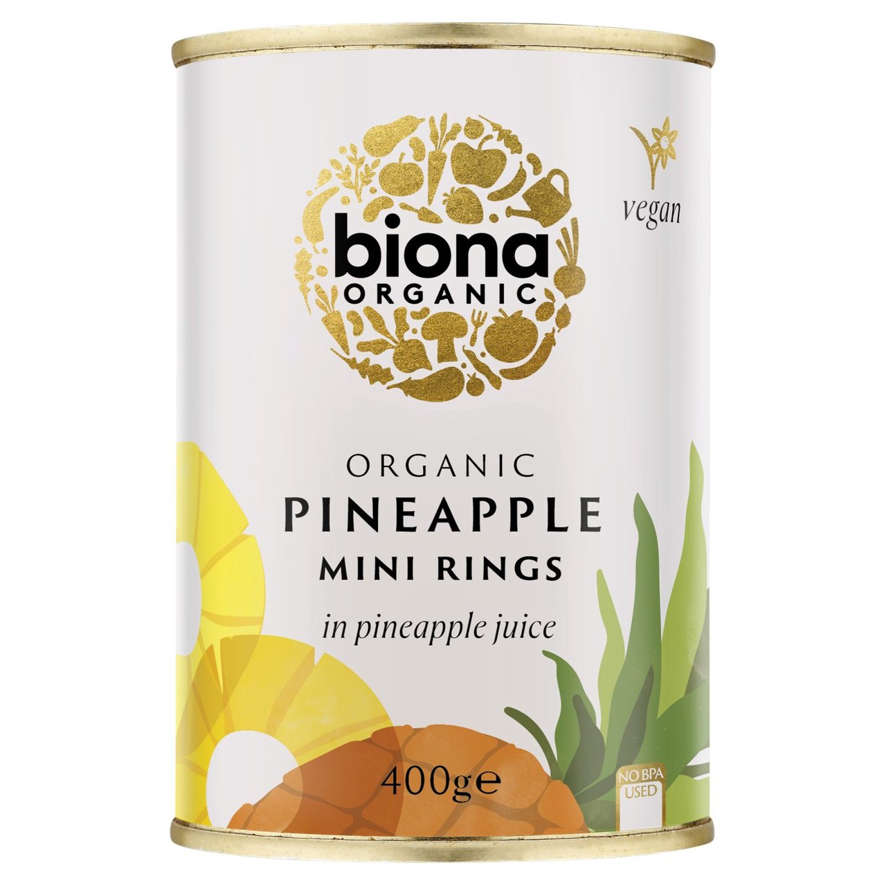 Biona Organic Pineapple Mini Rings