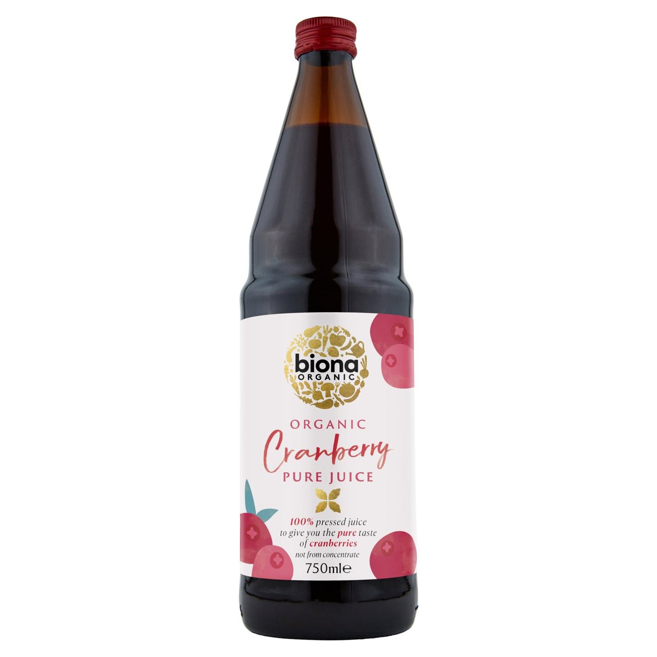 Biona Organic Pure 100% Cranberry Super Juice