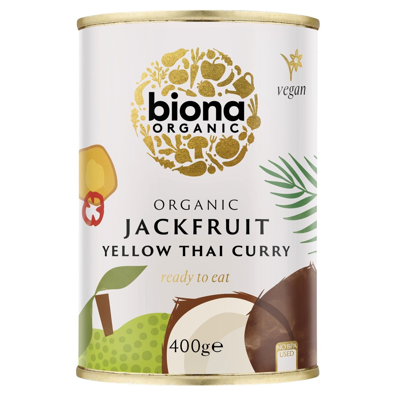 Biona Organic Yellow Thai Curry Jackfruit