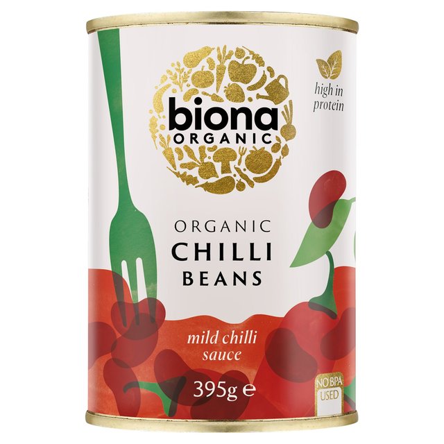 Biona Organic Chilli Beans  395g