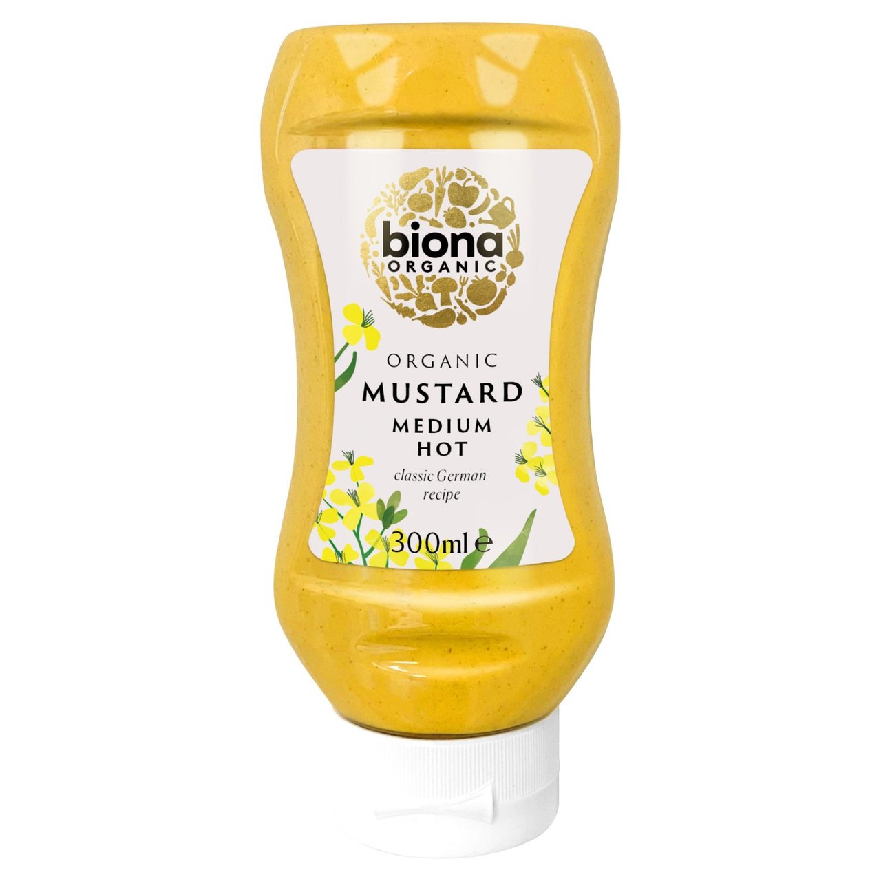 Biona Organic Mustard Squeezy Bottle