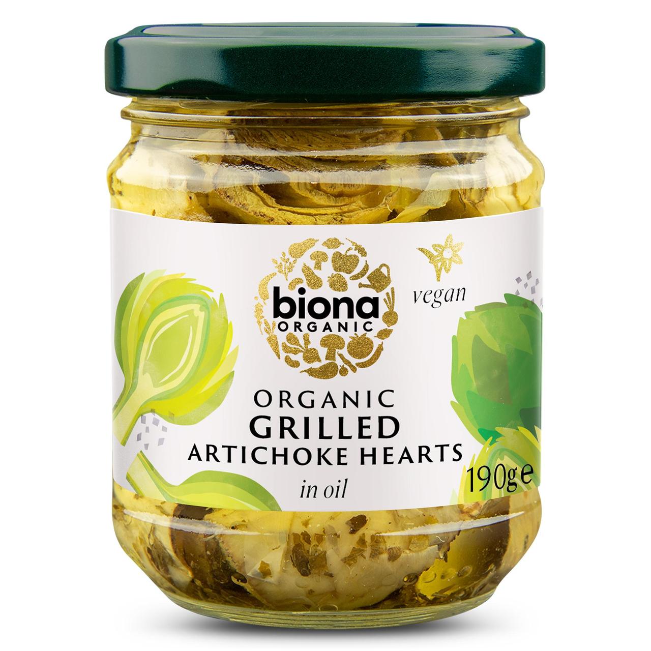 Biona Organic Grilled Artichoke Quarters