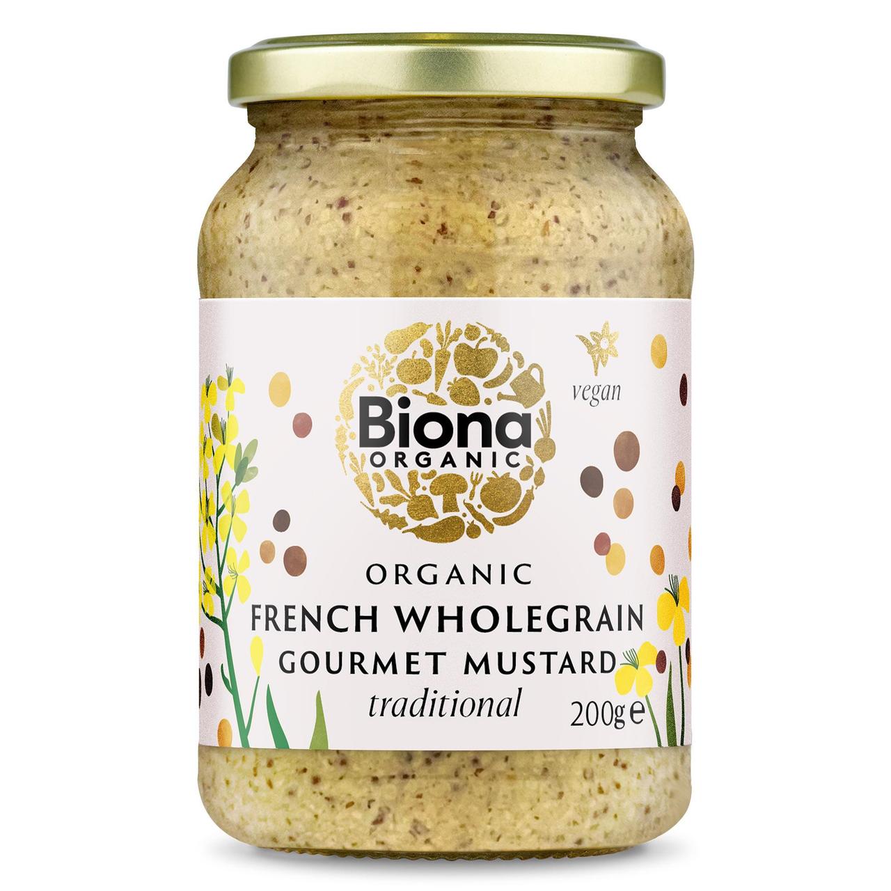 Biona Organic French Wholegrain Mustard