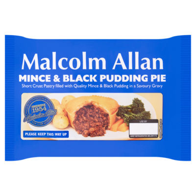 Malcolm Allan Mince & Black Pudding Pie 230g