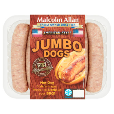 Malcolm Allan American Style Jumbo Dogs 500g