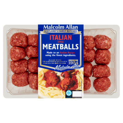 Malcolm Allan Italian Style Meatballs