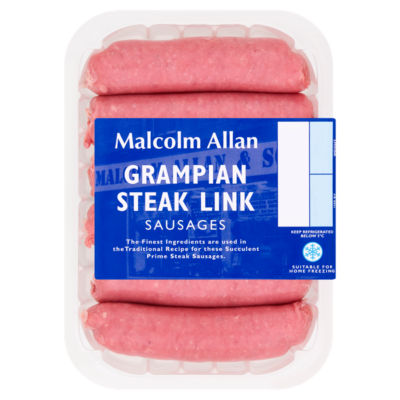 Malcolm Allan Steak Links in Natural Casing