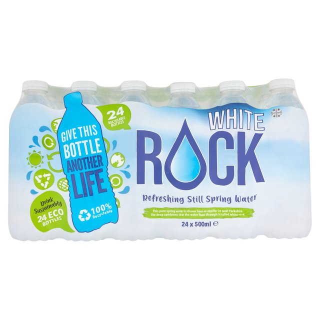 White Rock Spring Water 24 x 500ml