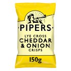 Pipers Lye Cross Cheddar & Onion Sharing Crisps 150g