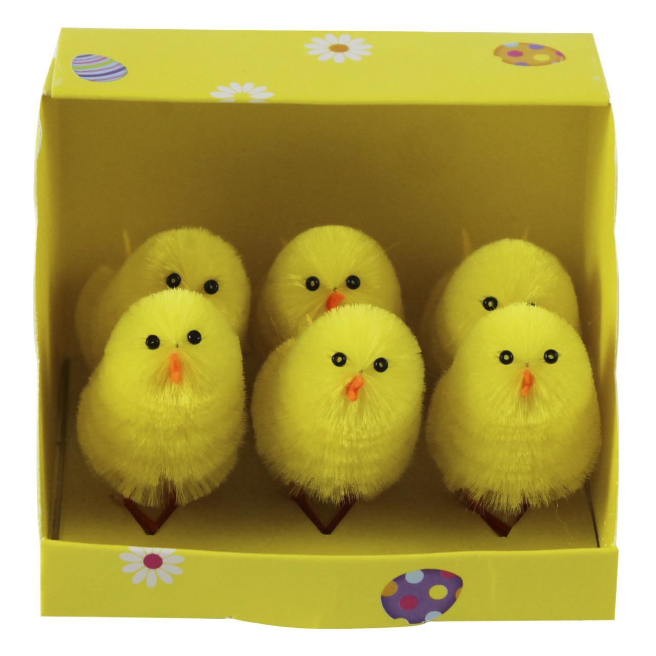 Yellow Chicks Easter Decorations