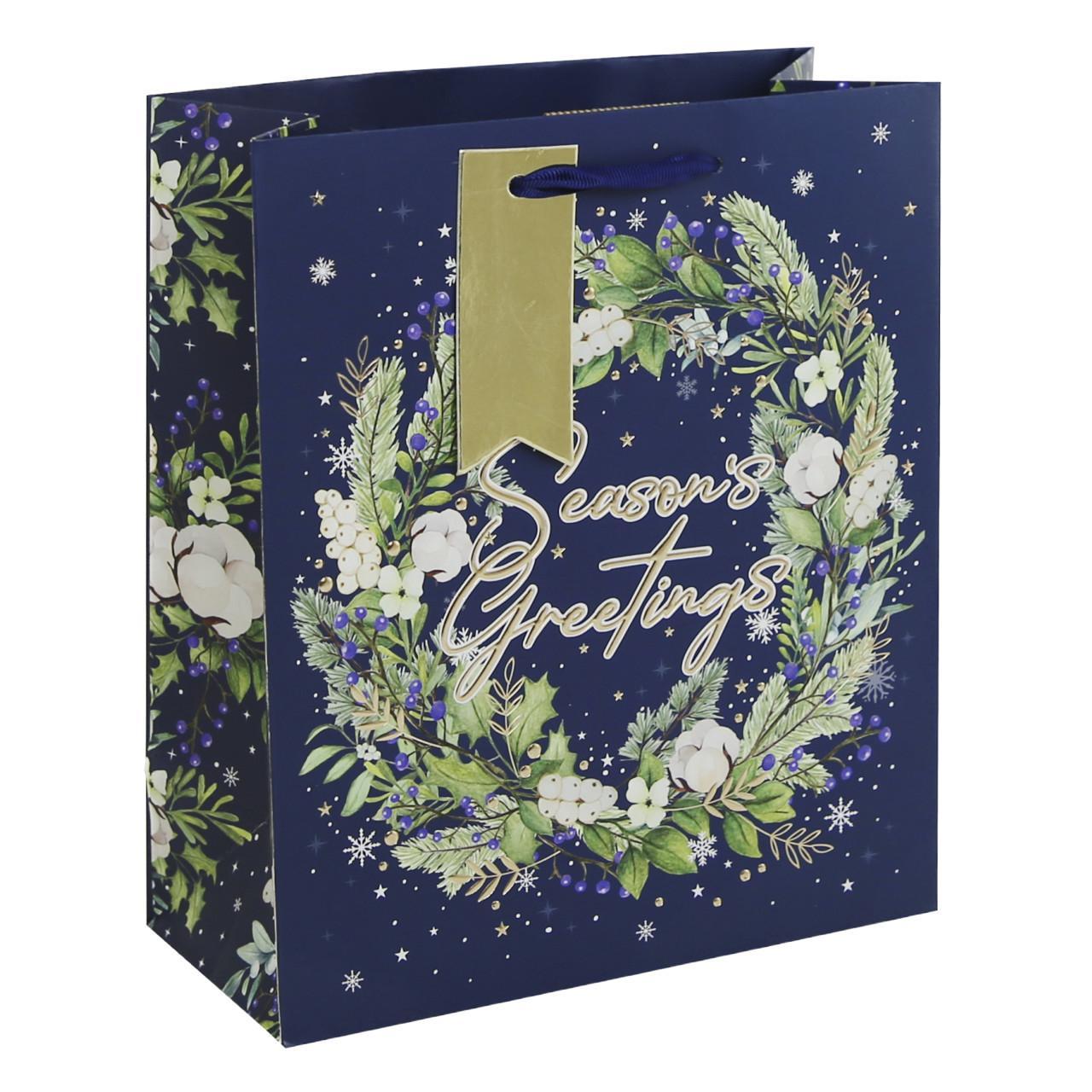 Seasons Greetings Medium Gift Bag