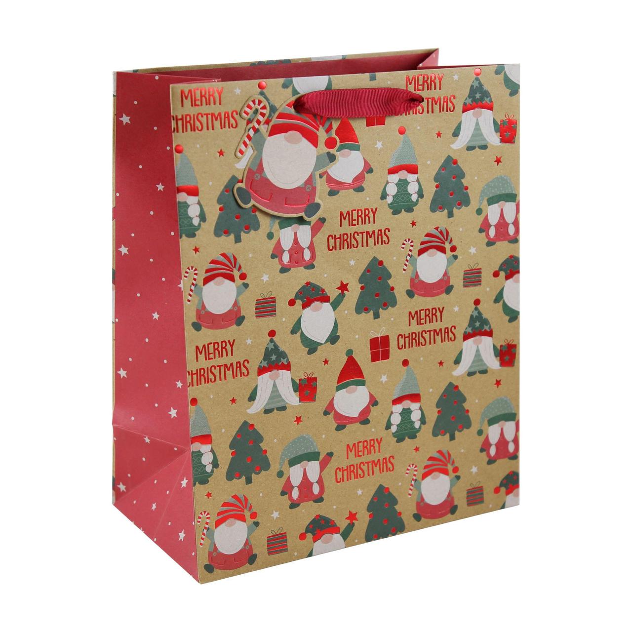 Gonk Kraft Large Christmas Gift Bag