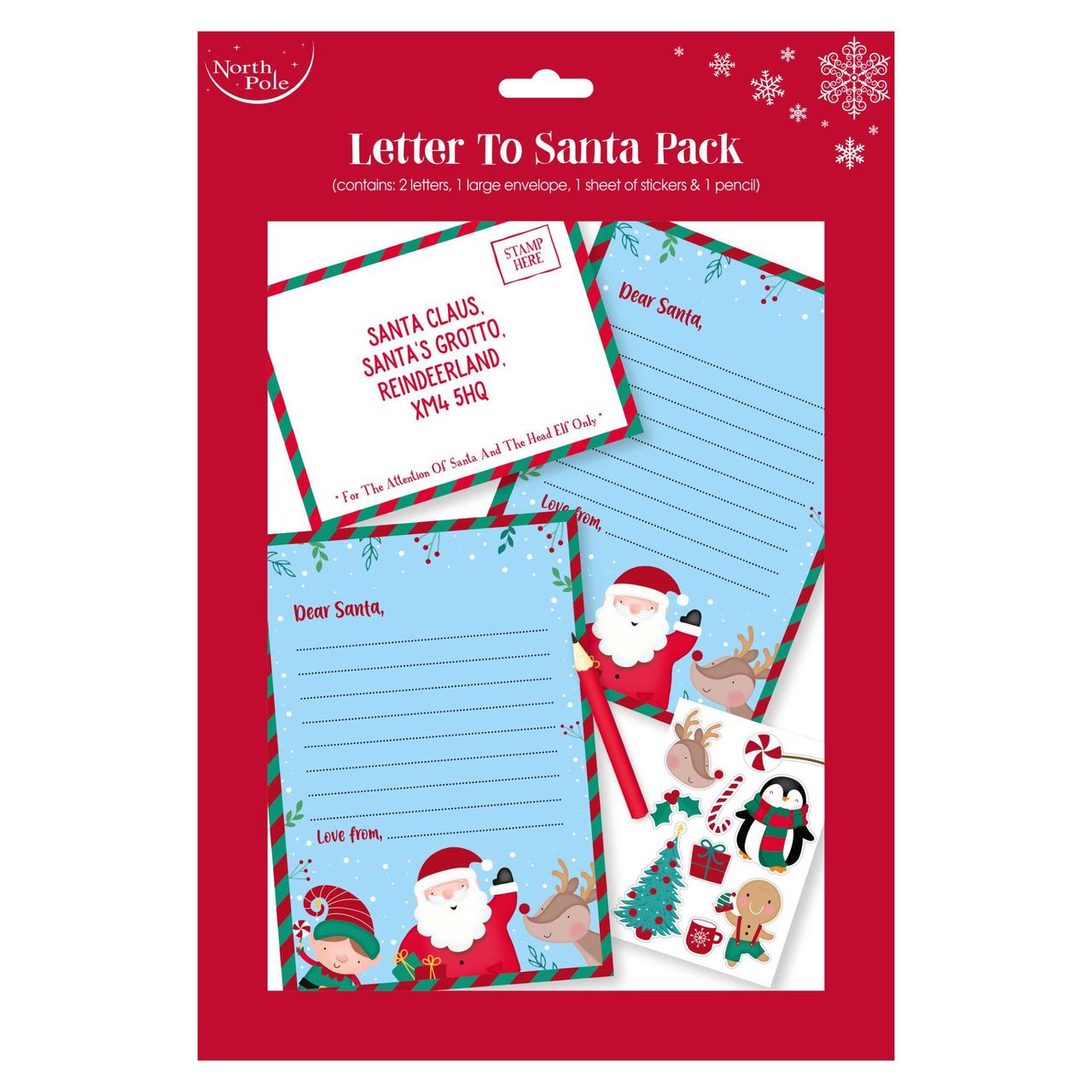 Letter to Santa Pack