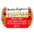 Charlie Bigham's Thai Red Chicken Curry & Fragrant Rice 418g