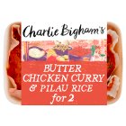 Charlie Bigham's Butter Chicken Curry & Pilau Rice for 2