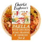 Charlie Bigham's Paella with Chicken, King Prawns & Chorizo 800g