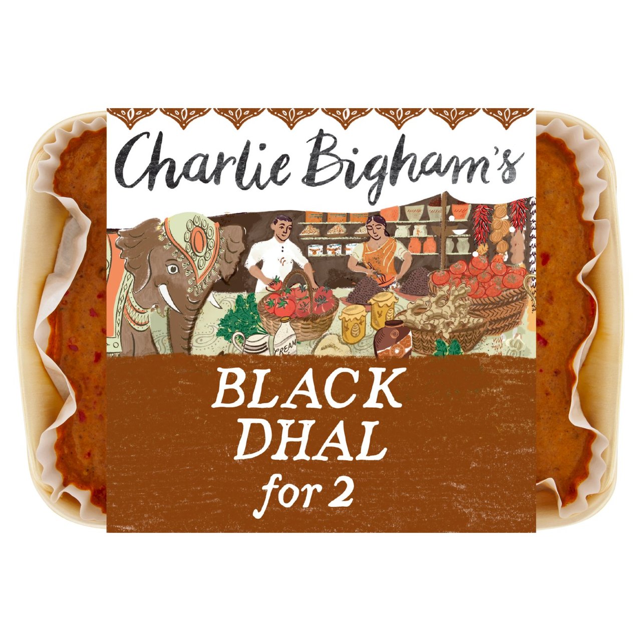 Charlie Bigham's Black Dhal