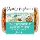 Charlie Bigham's Cauliflower & Paneer Curry with Pilau Rice 830g