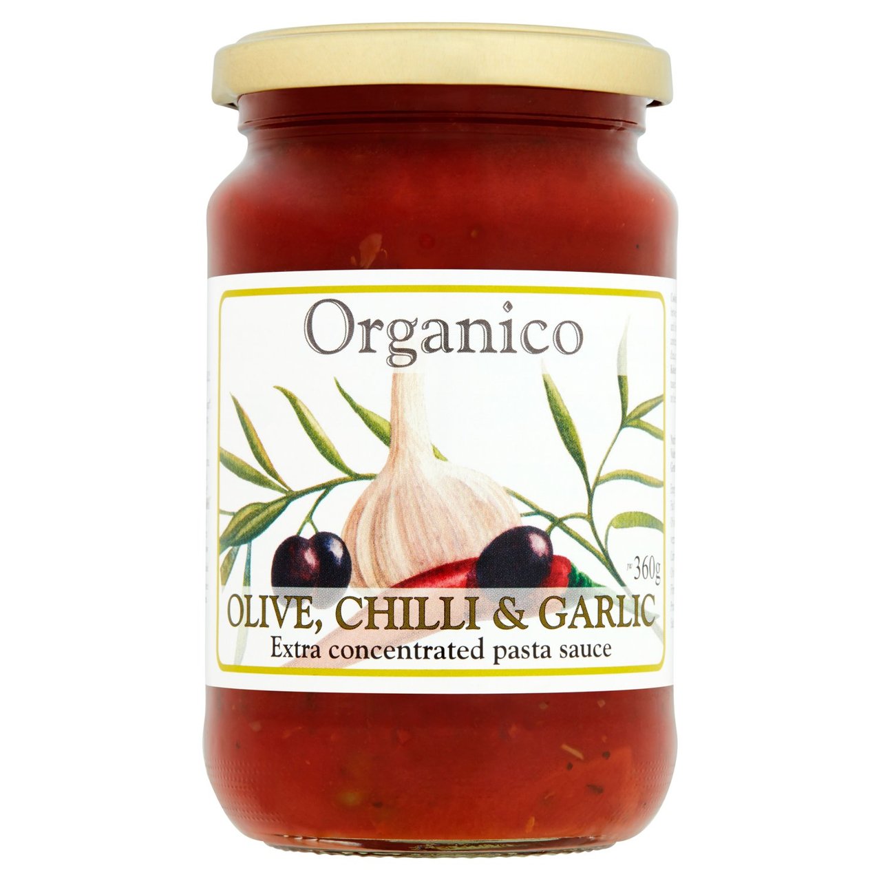 Organico Olive Chilli & Garlic Pasta Sauce