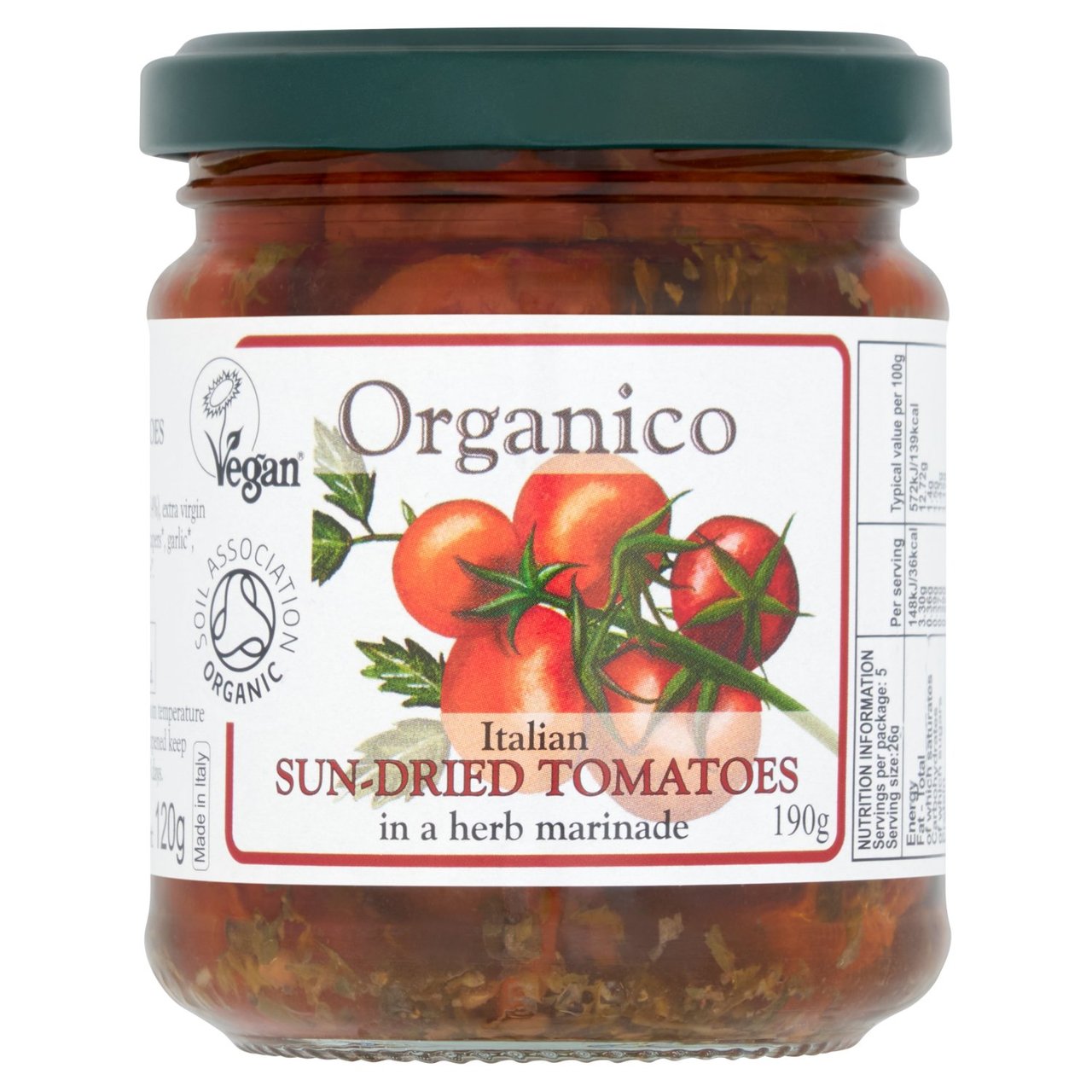 Organico Sundried Tomatoes in Oil