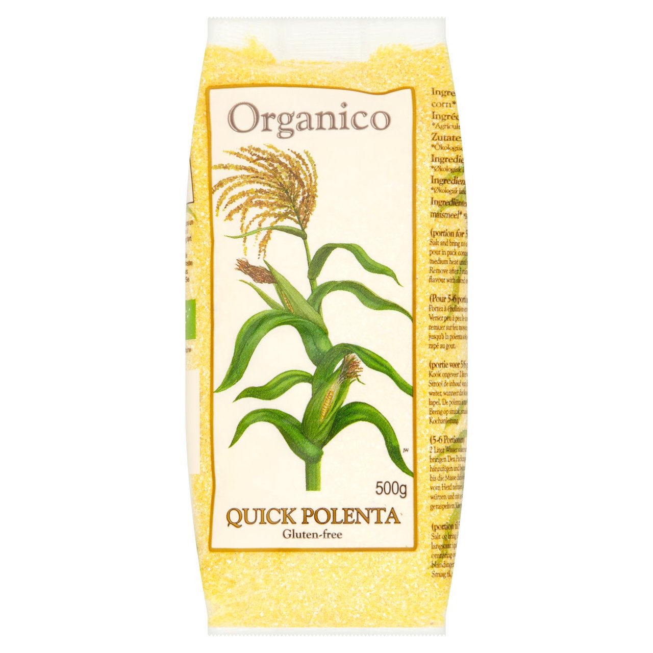 Organico Organic Gluten Free Quick Polenta