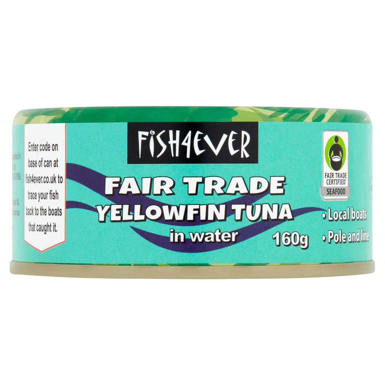 Fish4Ever Fair Trade Yellowfin Tuna in Water 160g