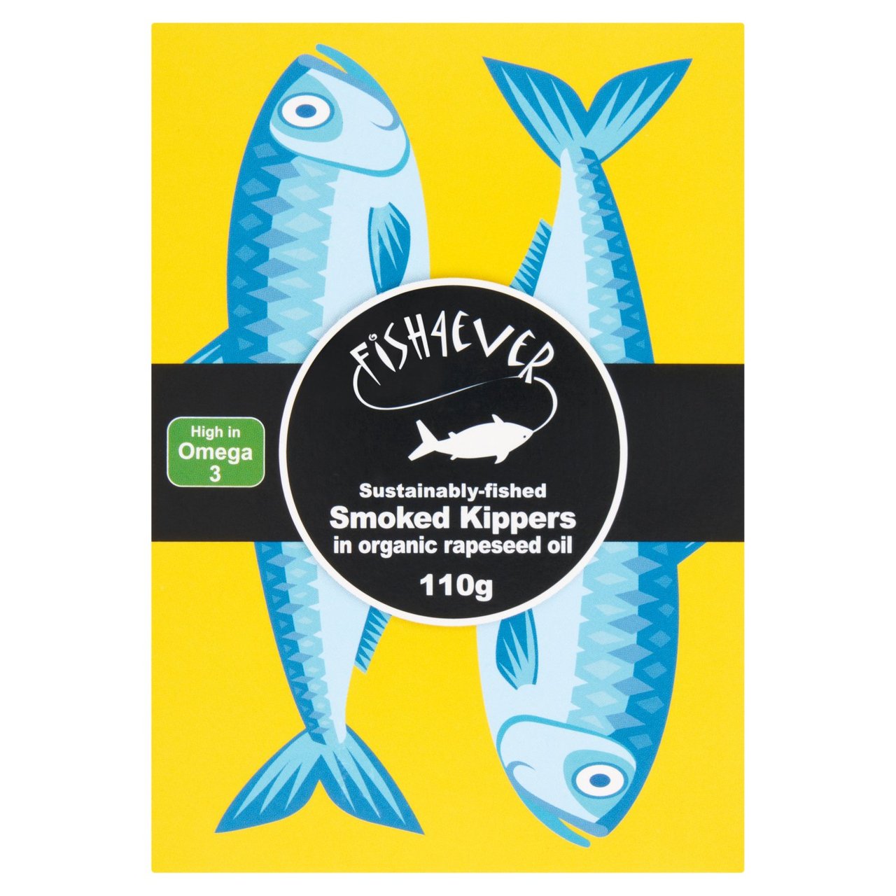 Fish 4 Ever Smoked Kippers in organic rapeseed oil