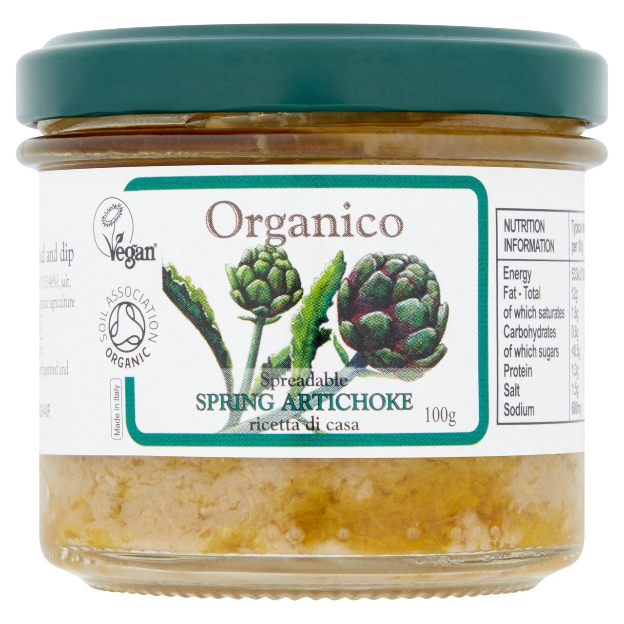 Organico Spring Artichoke Spread & Dip