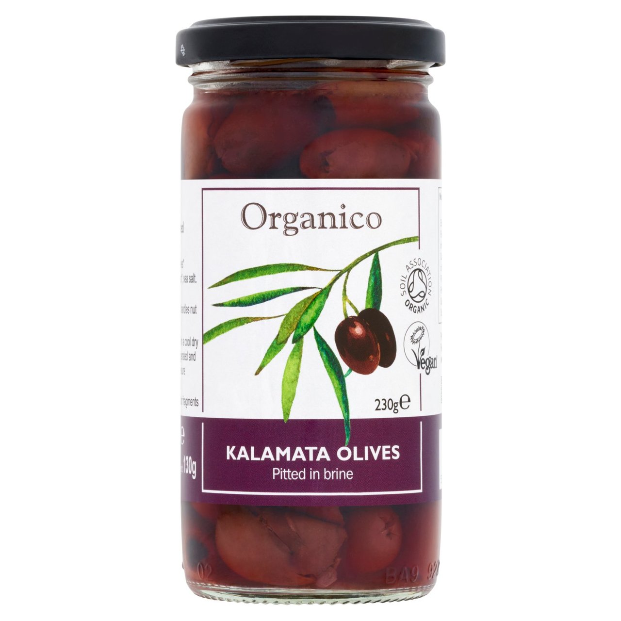 Organico Organic Kalamata Olives in brine 