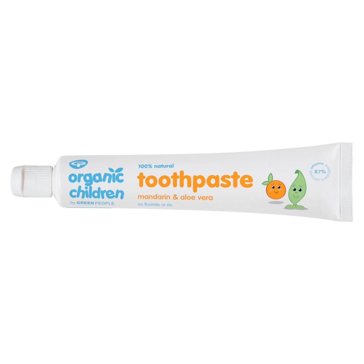 Organic Children Mandarin & Aloe Vera Fluoride Free Toothpaste