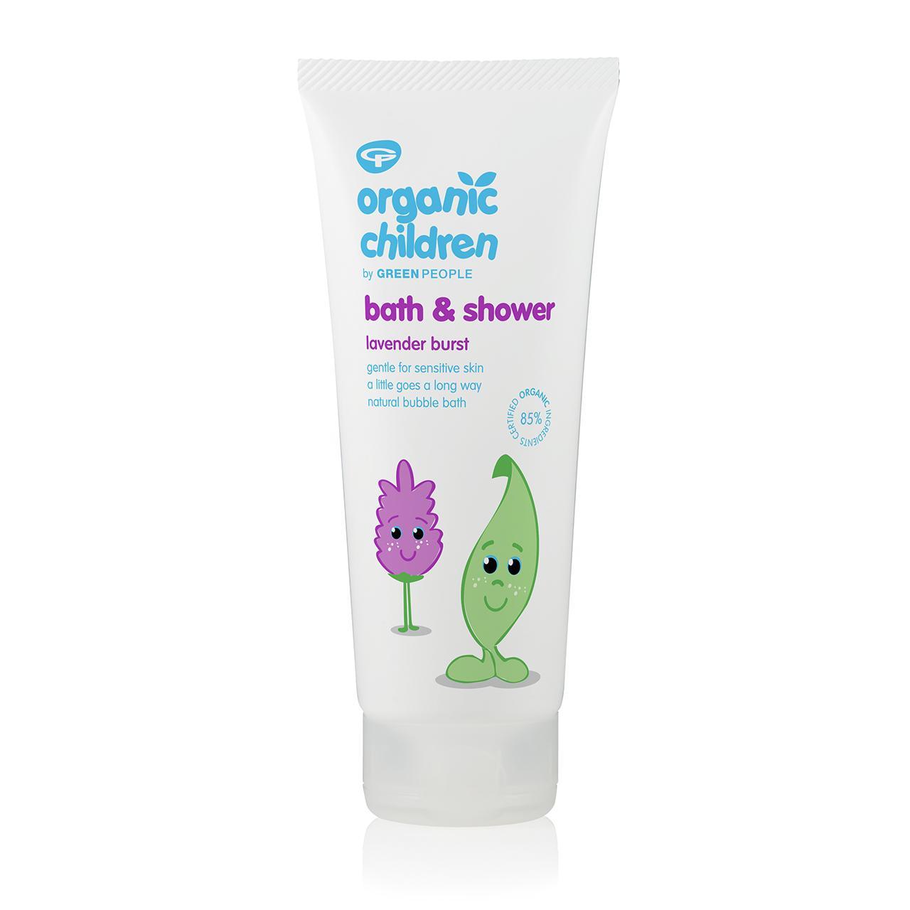 Organic Children Lavender Bath & Shower Wash 