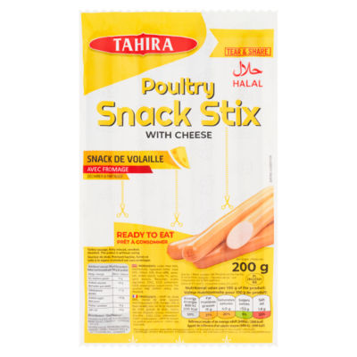 Tahira Poultry Snack Stix with Cheese 200g