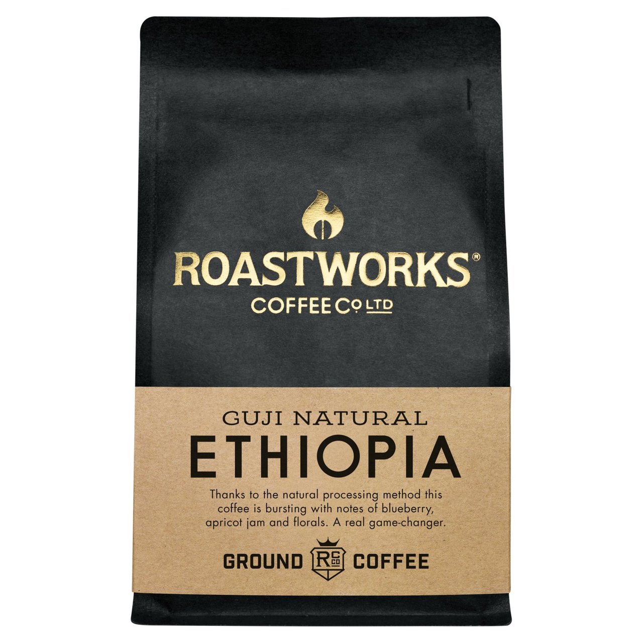 Roastworks Ethiopia Natural Ground Coffee