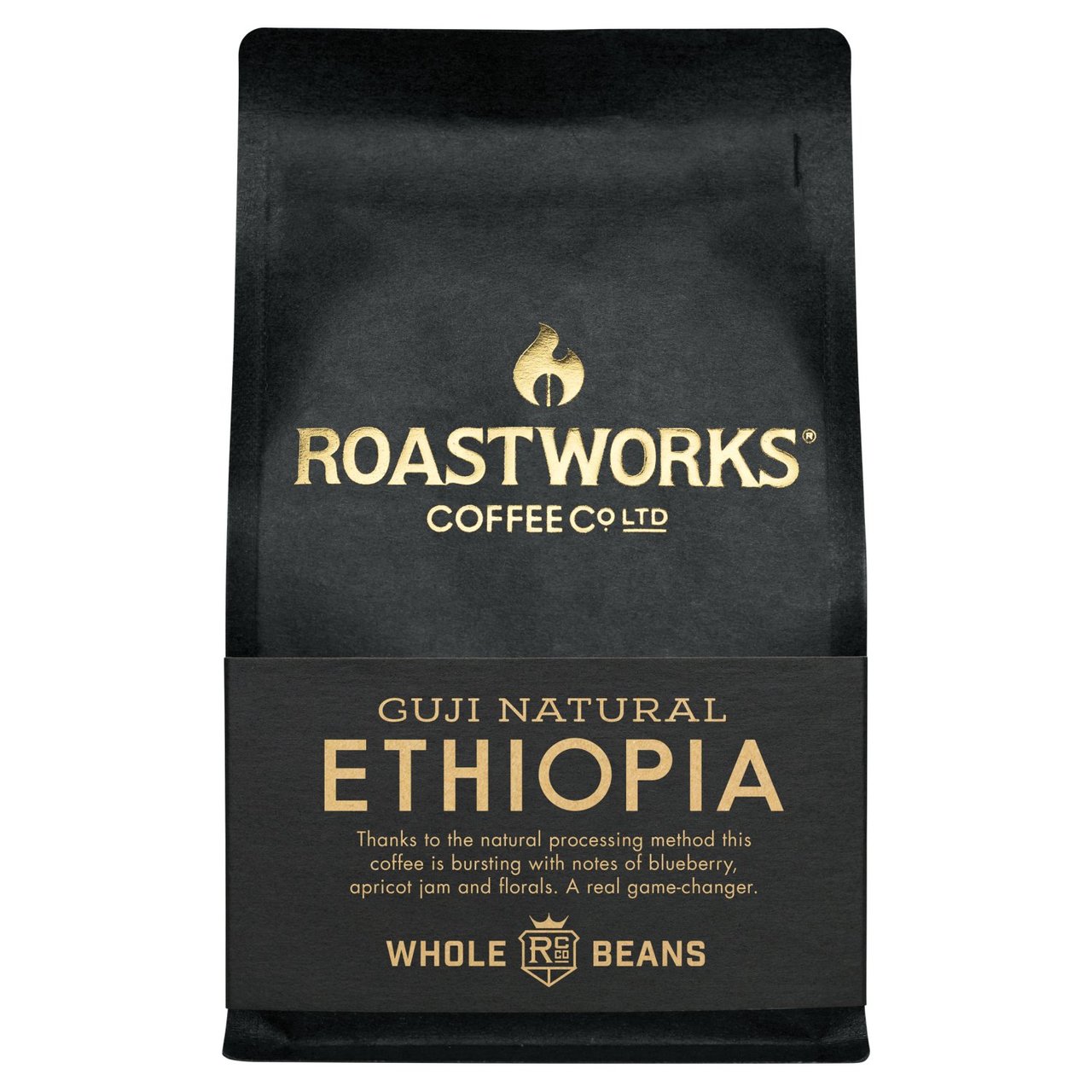 Roastworks Ethiopia Natural Whole Bean Coffee